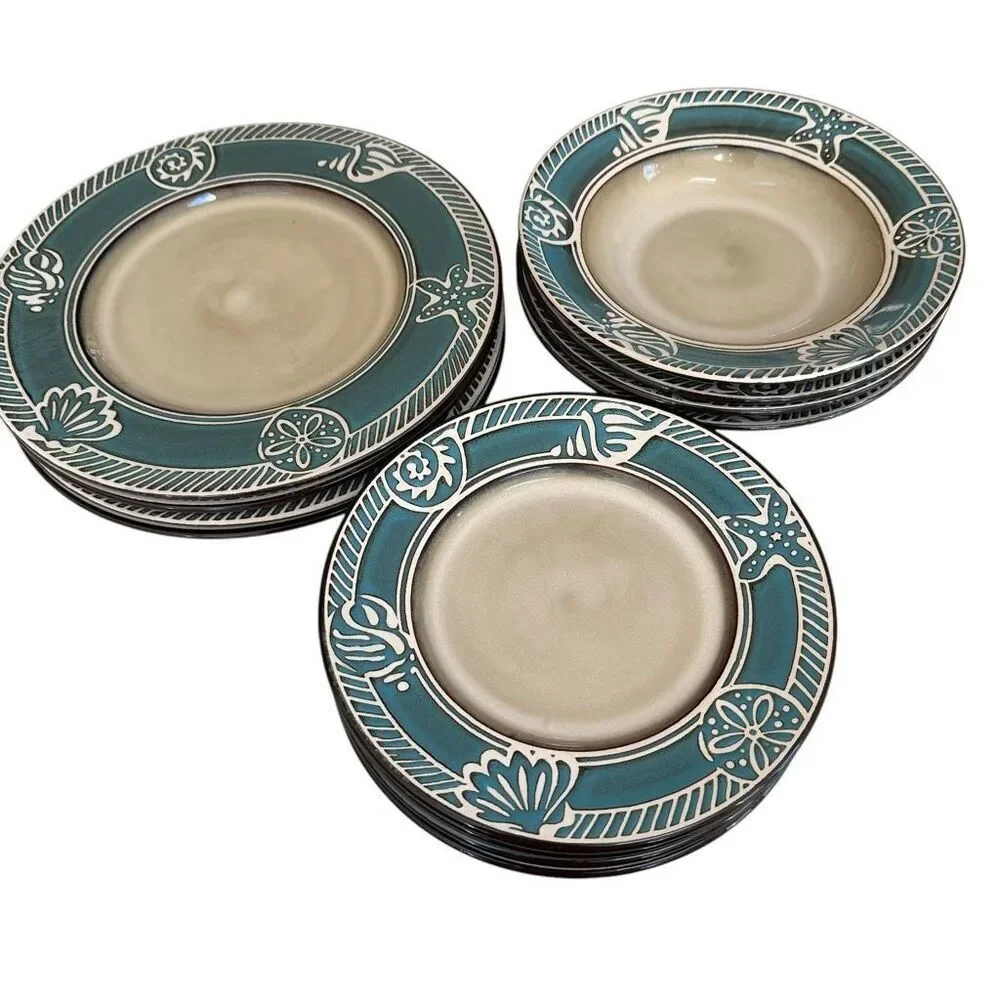 Pfaltzgraff Montego 12-piece Stoneware Dinnerware Set
